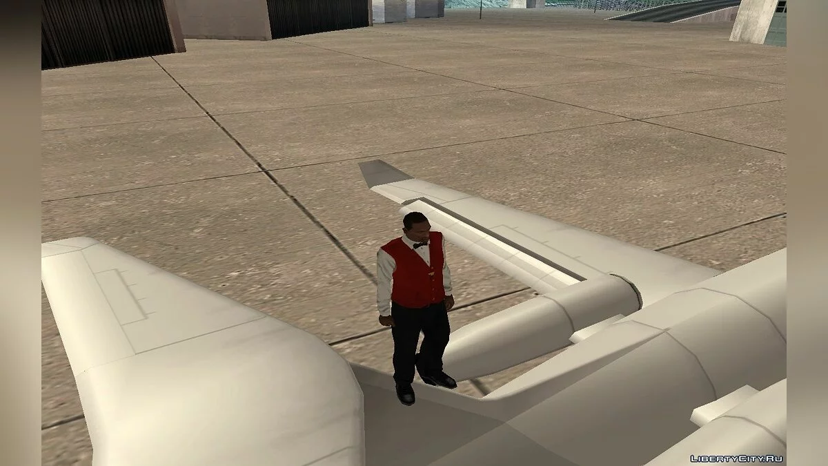 Fixed and enterable Shamal / GTA San Andreas