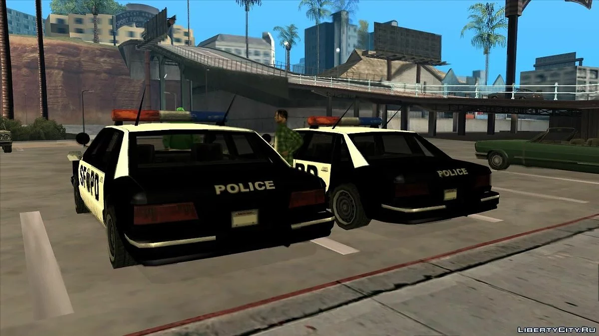 Fixed Police Cars / GTA San Andreas