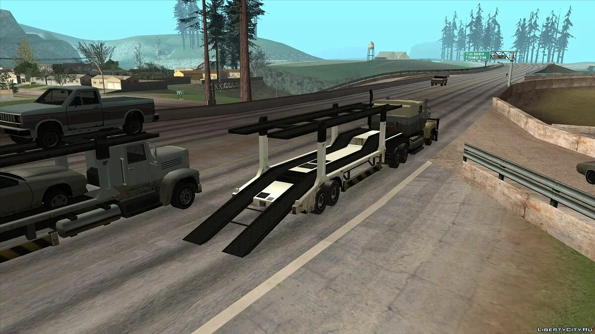 Полуприцеп автовоз / GTA San Andreas