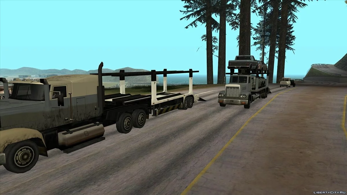 Полуприцеп автовоз / GTA San Andreas