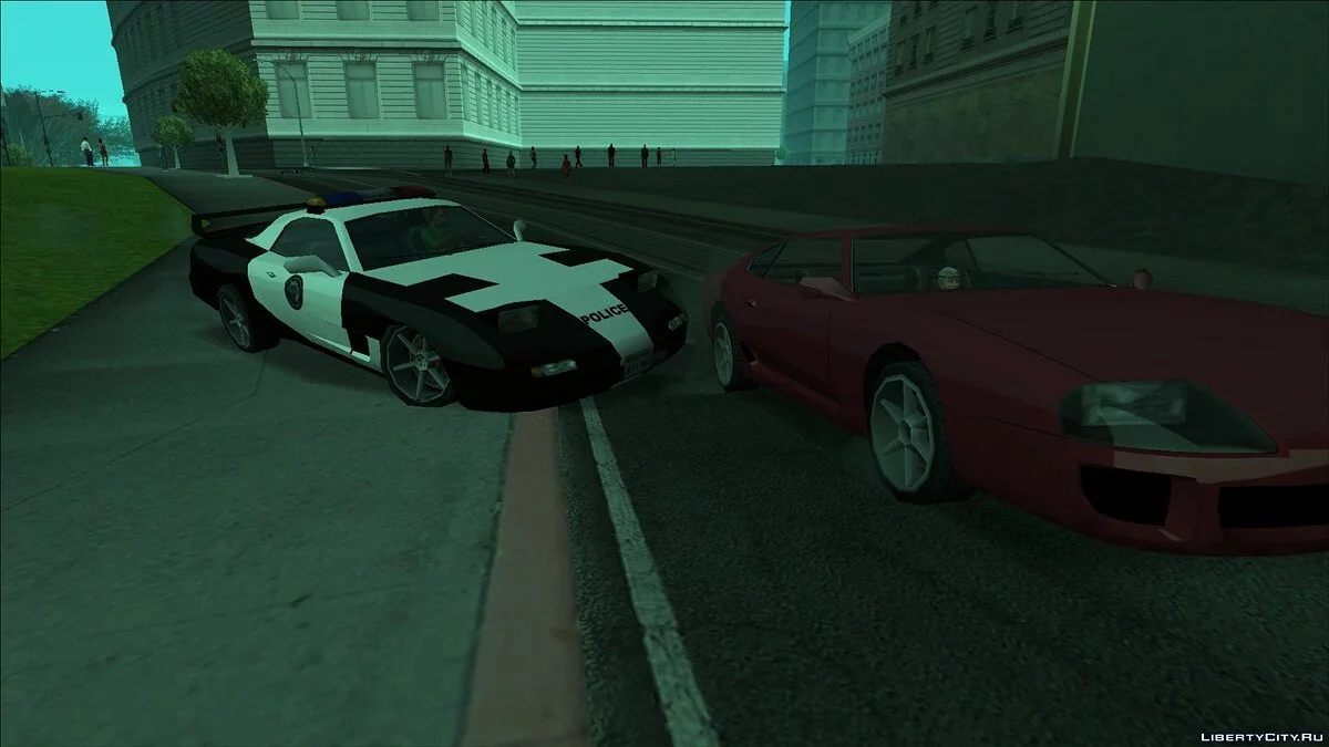 ZR-350 SFPD Police Pursuit car / GTA San Andreas
