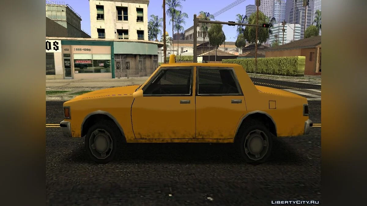 Taxi Version of LV Police Cruiser / GTA San Andreas