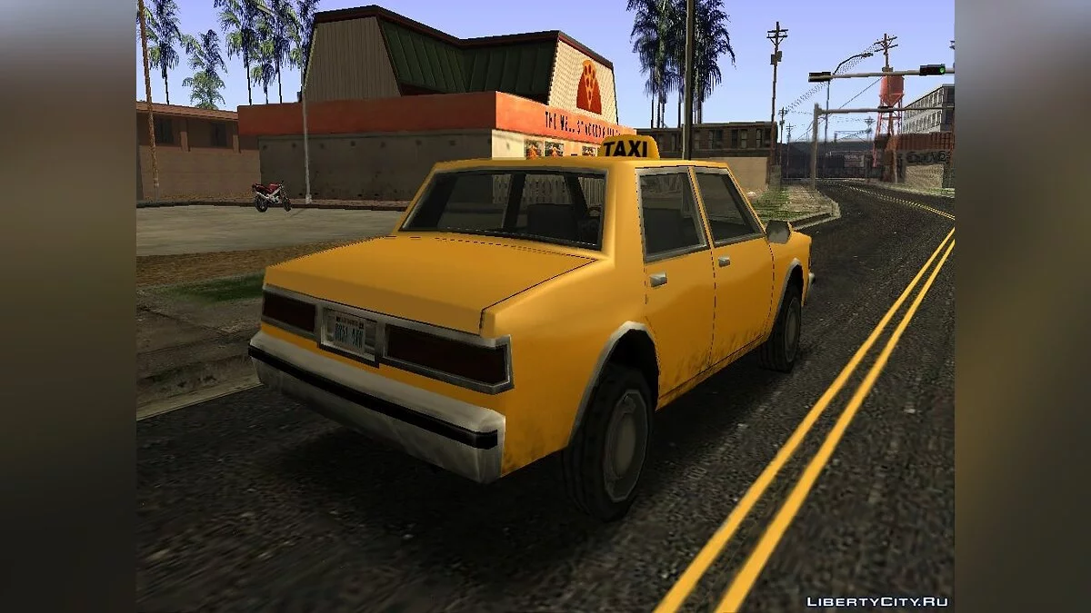 Taxi Version of LV Police Cruiser / GTA San Andreas