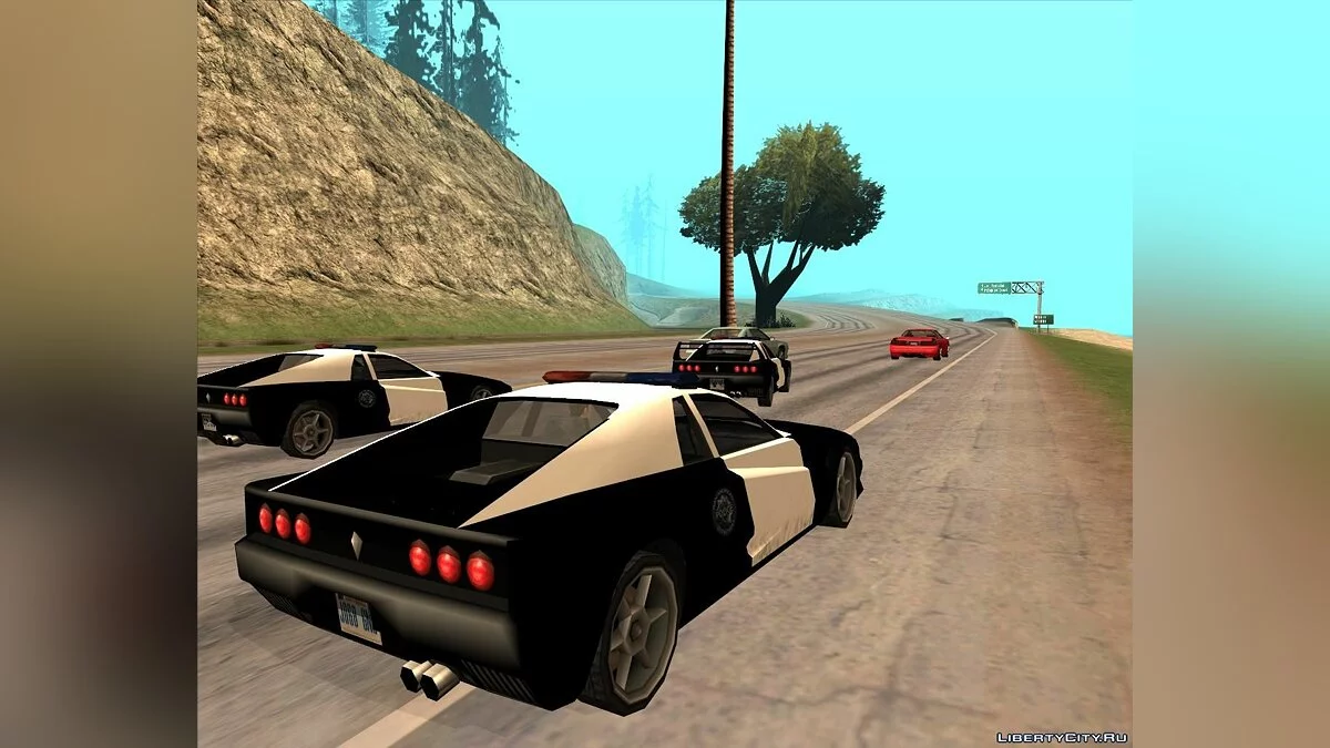 Cheetah Police / GTA San Andreas