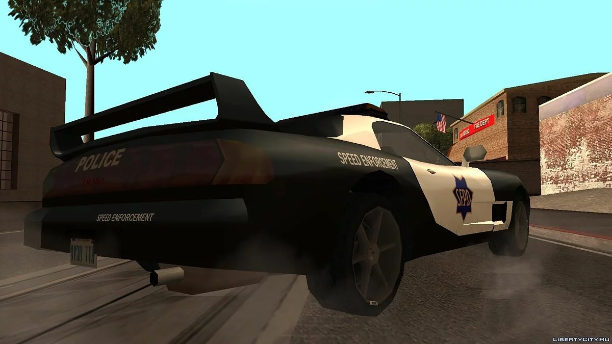 ZR350 and Sultan Police v 1.1 / GTA San Andreas