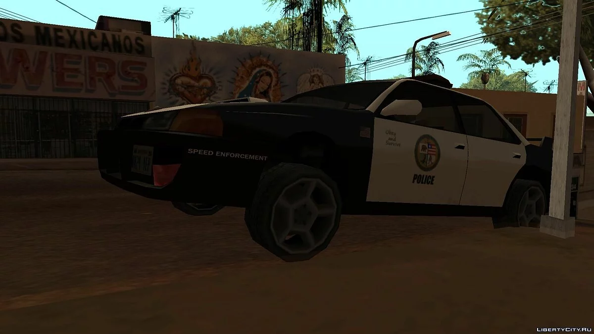 ZR350 and Sultan Police v 1.1 / GTA San Andreas