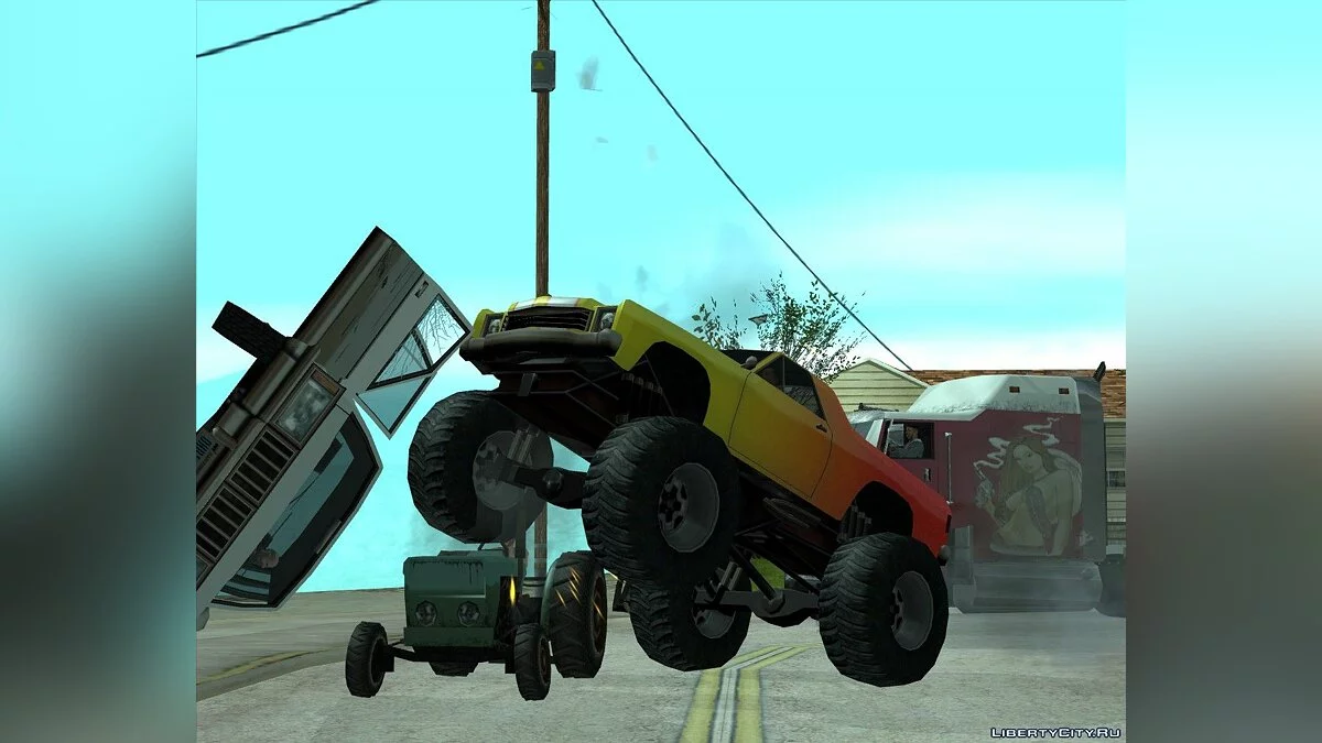 Marshall (Picador monster-truck) [SA style] / GTA San Andreas