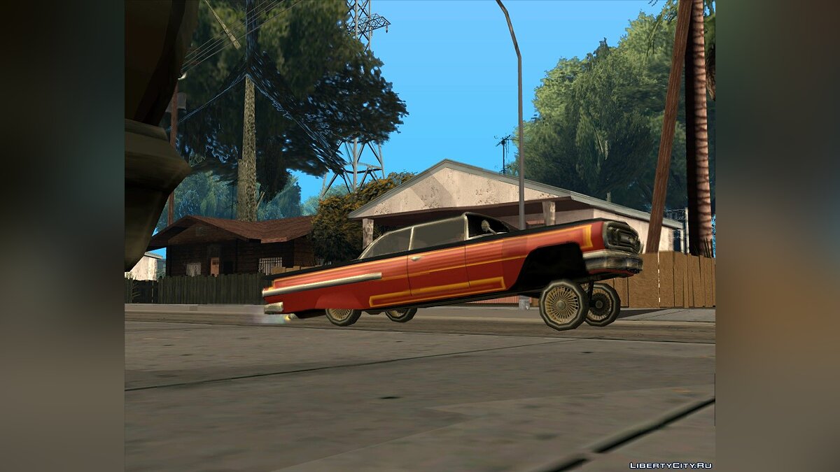 Скачать Voodoo Lowrider Tunable для GTA San Andreas