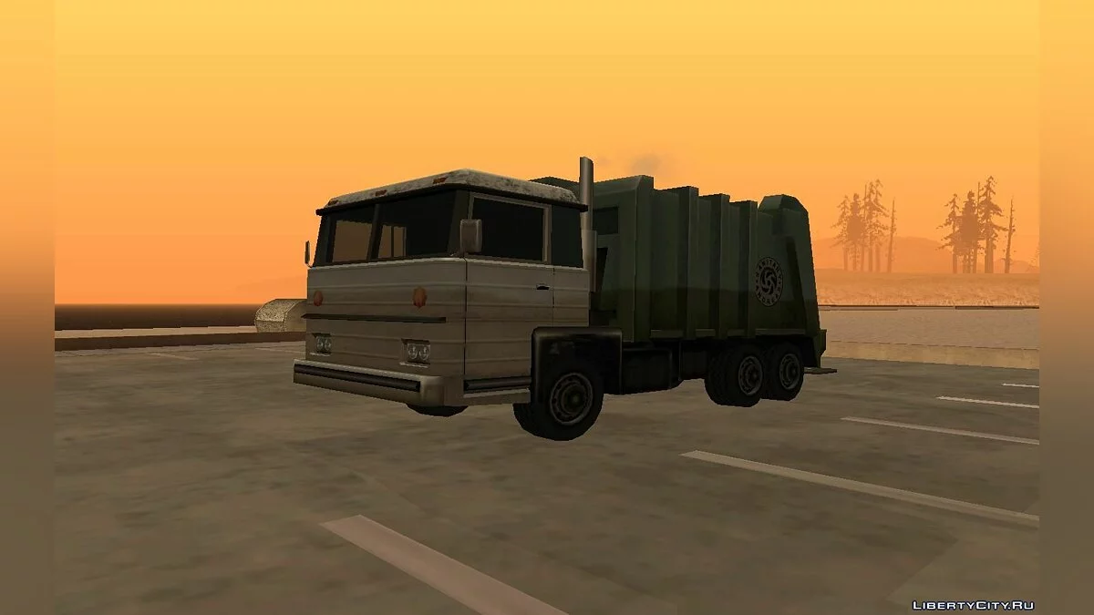 Bus Trashmaster / GTA San Andreas