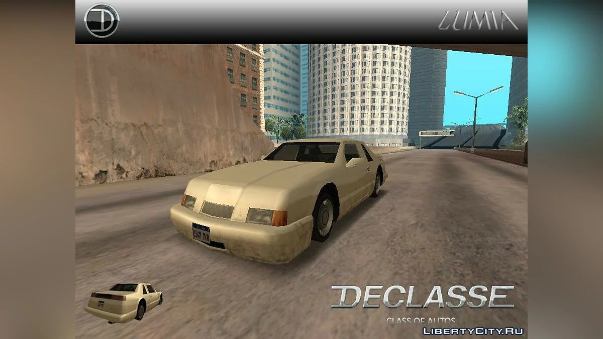 Declasse Lumia / GTA San Andreas