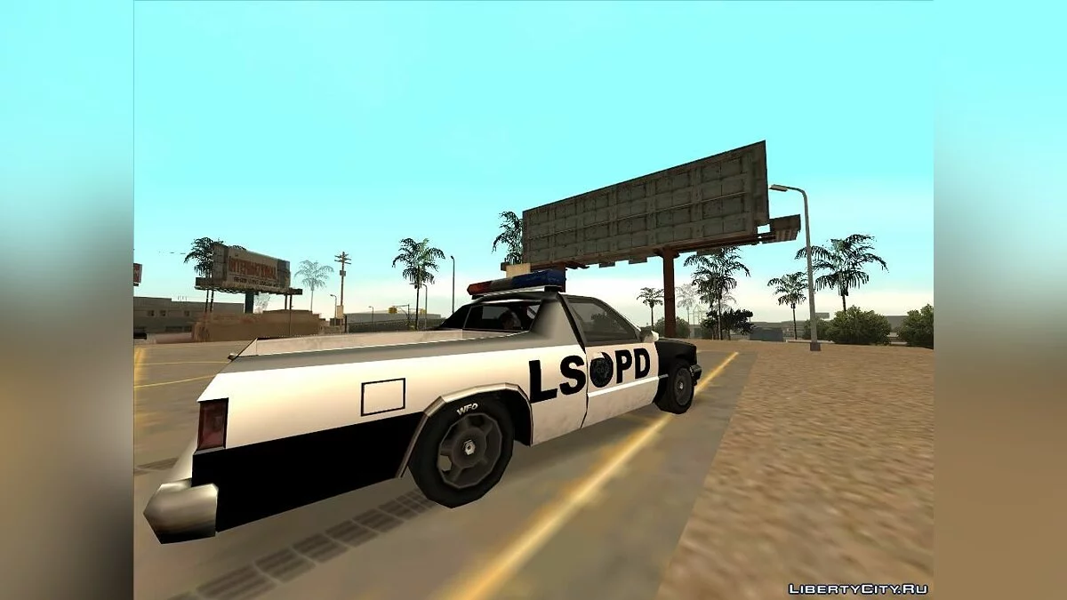 New Police Car (Гибрид copcarla и picador) / GTA San Andreas