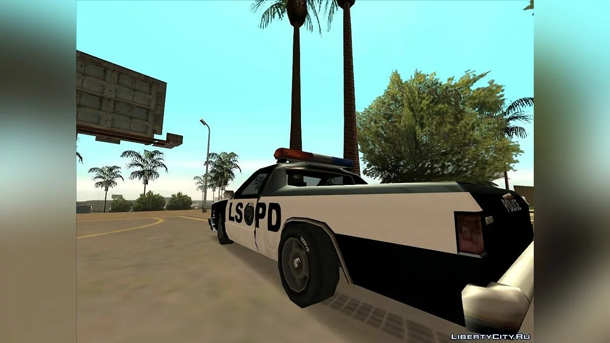 New Police Car (Гибрид copcarla и picador) / GTA San Andreas