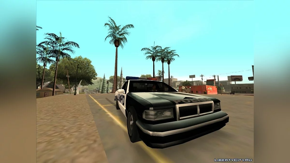 New Police Car (Гибрид copcarla и picador) / GTA San Andreas