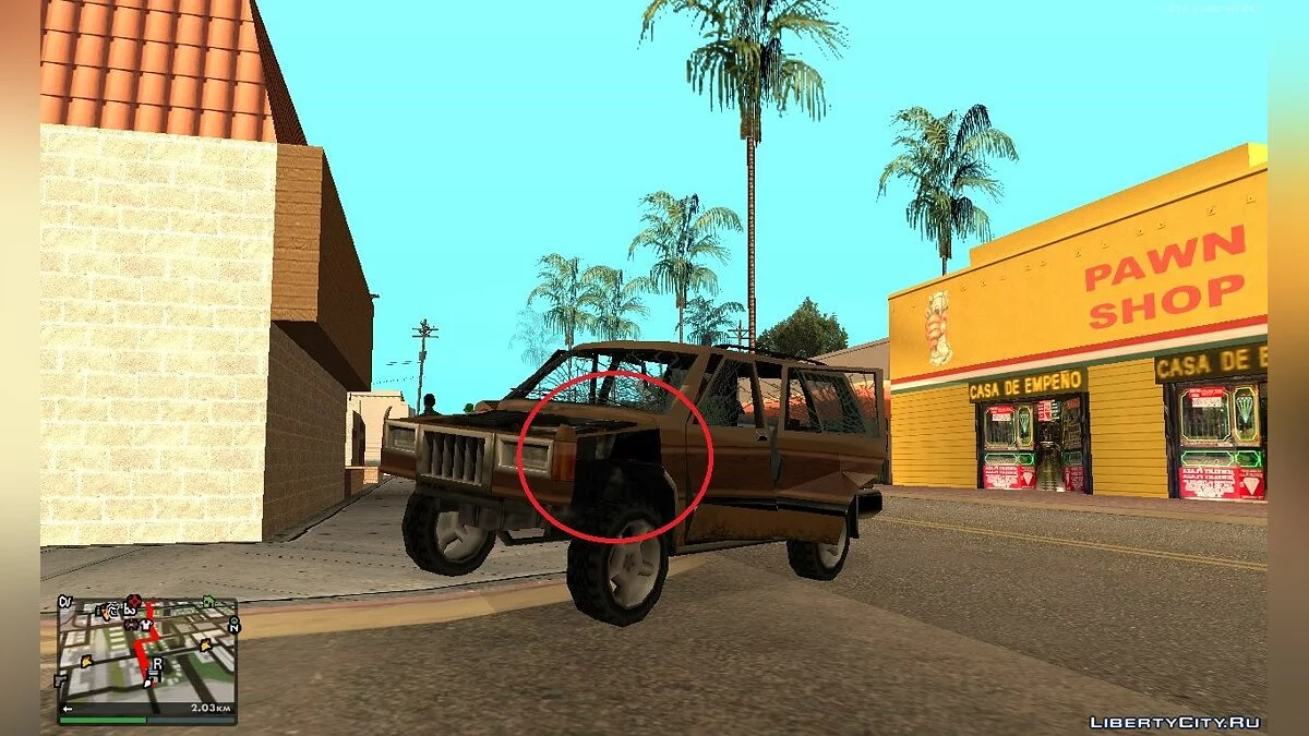 Новые повреждения / Повреждения из GTA VC (alpha) / GTA San Andreas