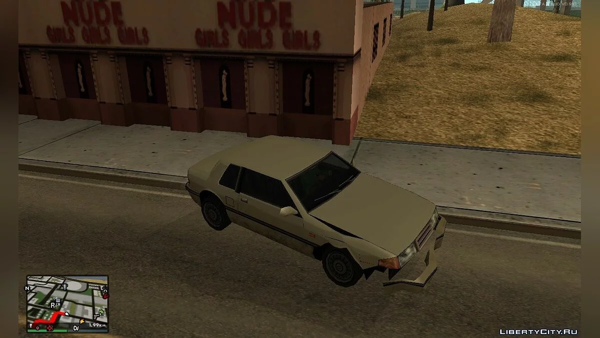 Новые повреждения / Повреждения из GTA VC (Пакет 1) / GTA San Andreas