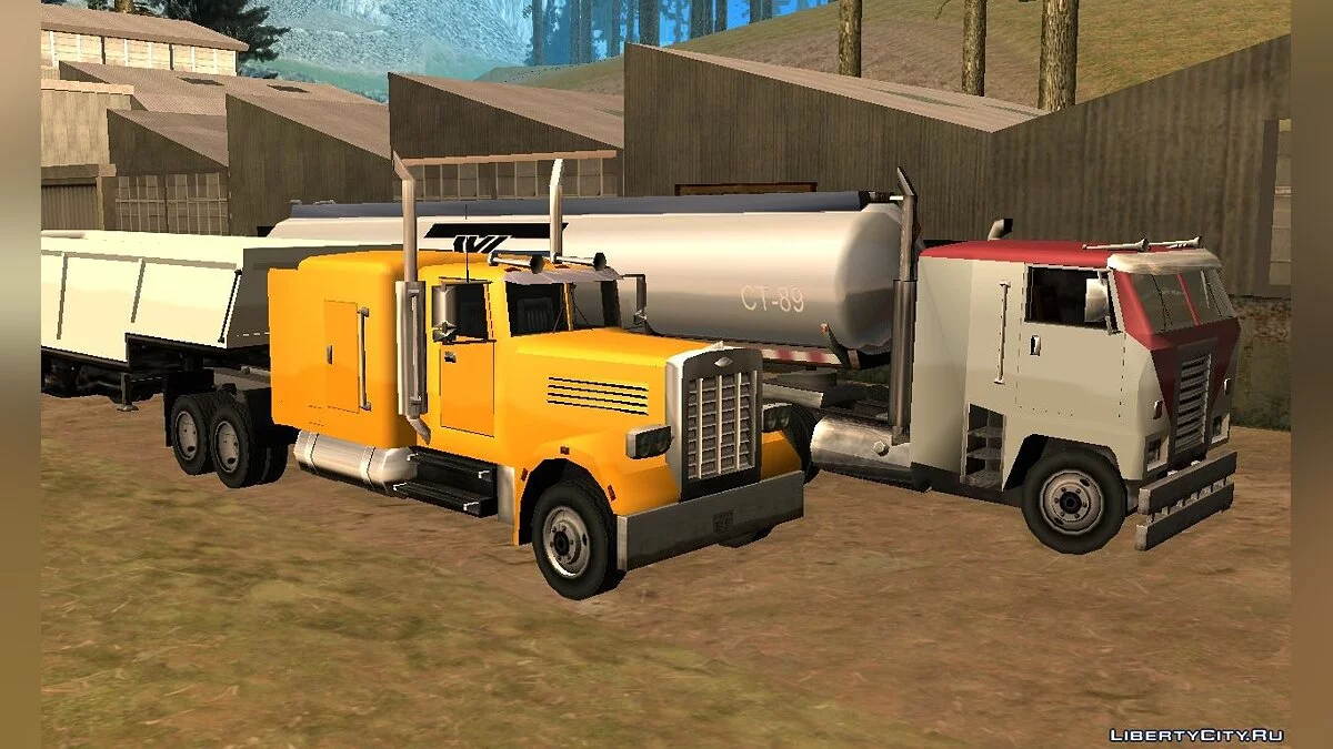 Linerunner Flat Top (updated) / GTA San Andreas
