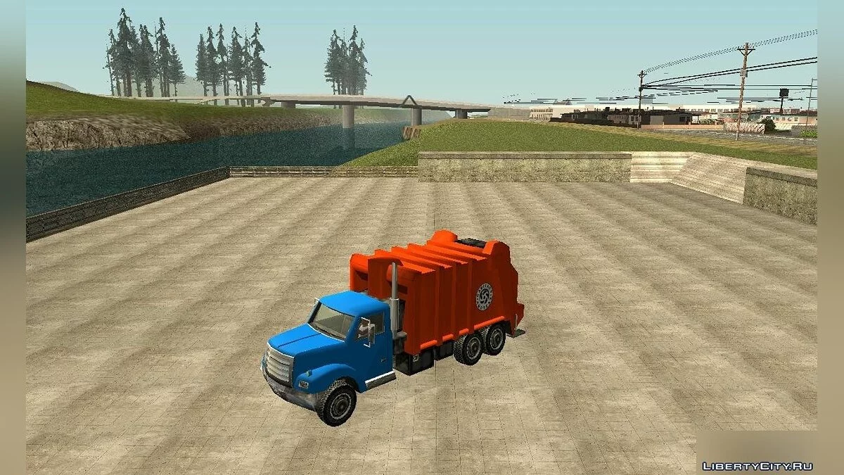 Paintable Trash by Vexillum для GTA San Andreas / GTA San Andreas