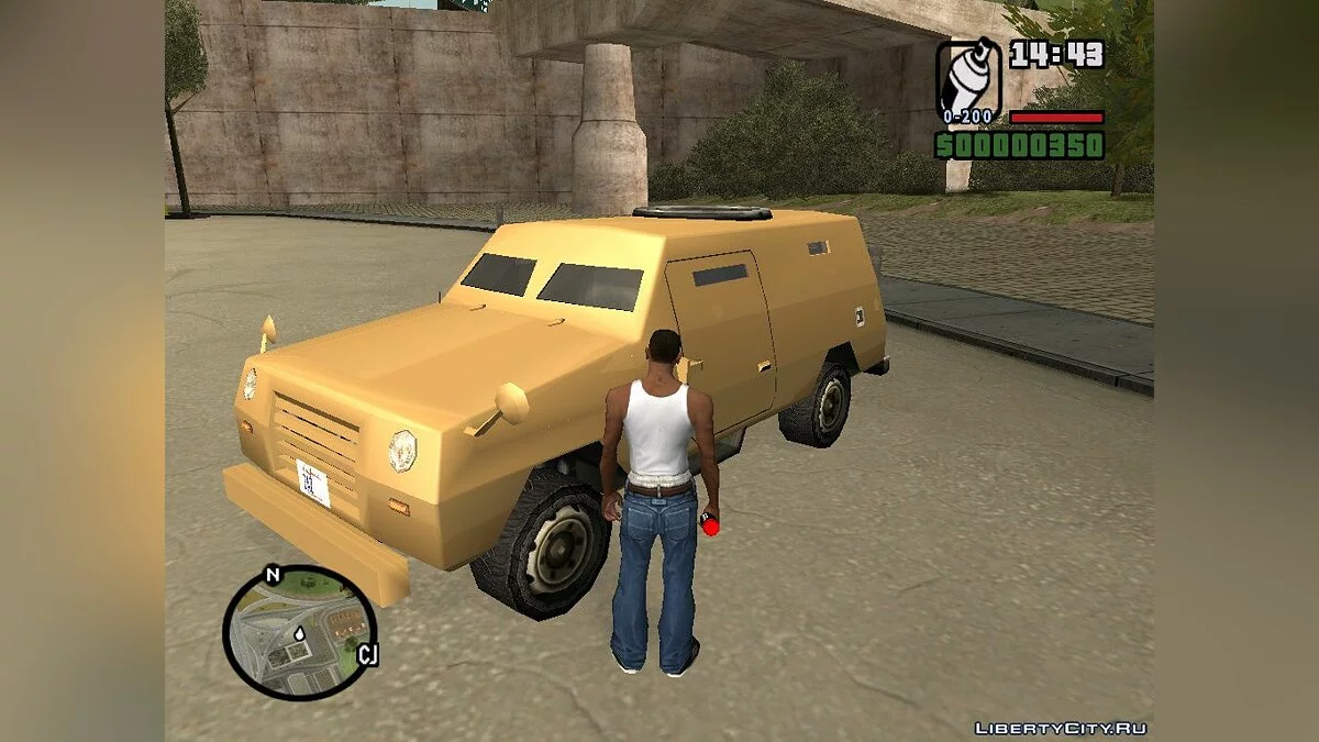FBI Truck Civil No Paintable & Paintable by Vexillum / GTA San Andreas