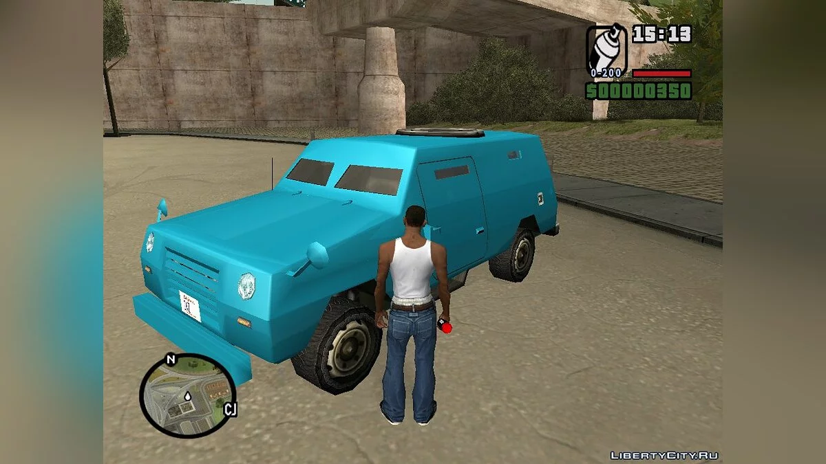 FBI Truck Civil No Paintable & Paintable by Vexillum / GTA San Andreas