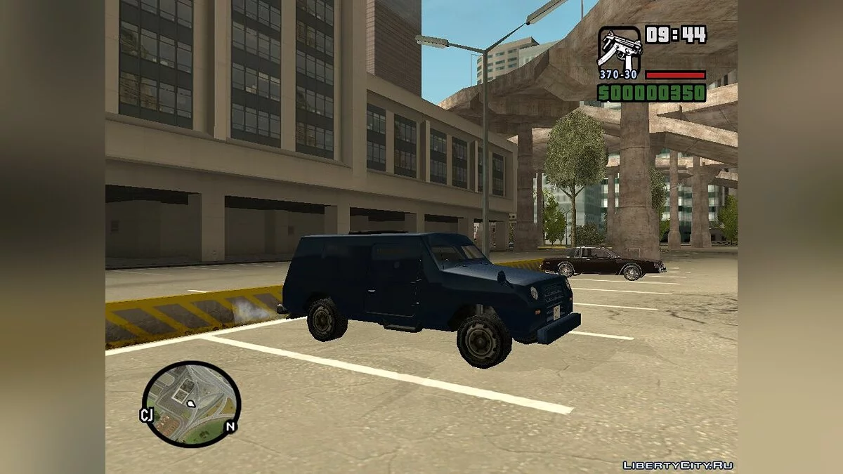 FBI Truck Civil No Paintable & Paintable by Vexillum / GTA San Andreas