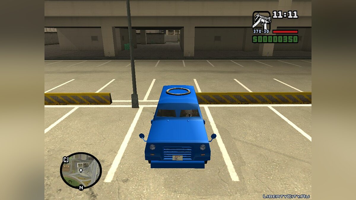 Скачать FBI Truck Civil No Paintable & Paintable by Vexillum для GTA San  Andreas