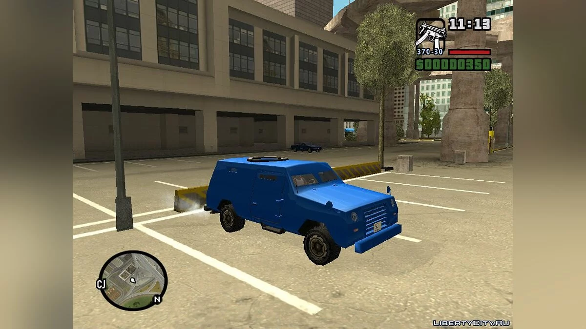 FBI Truck Civil No Paintable & Paintable by Vexillum / GTA San Andreas