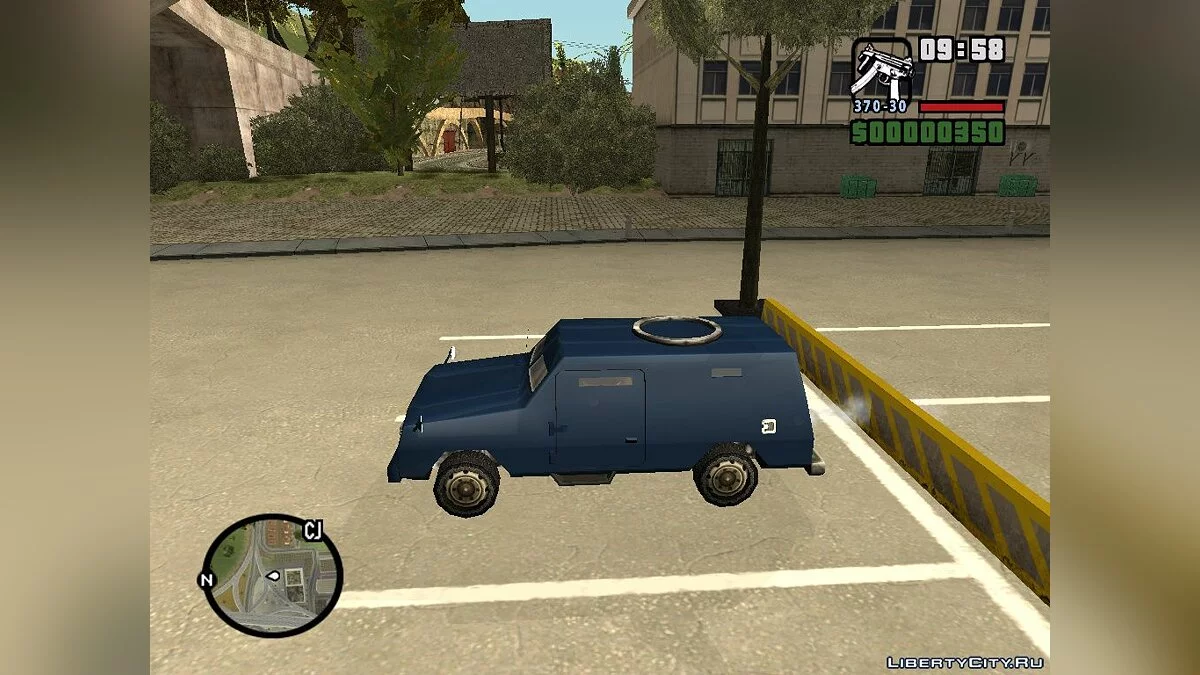 FBI Truck Civil No Paintable & Paintable by Vexillum / GTA San Andreas