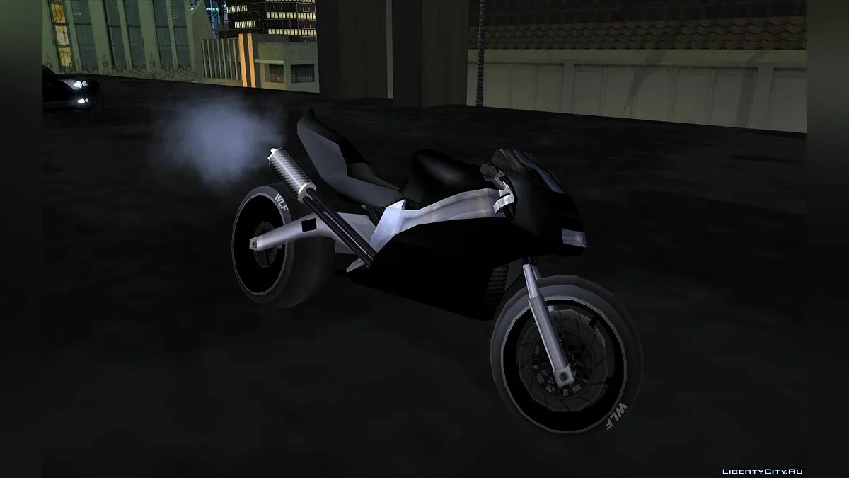 БэтМобиль и БэтЦикл / GTA San Andreas