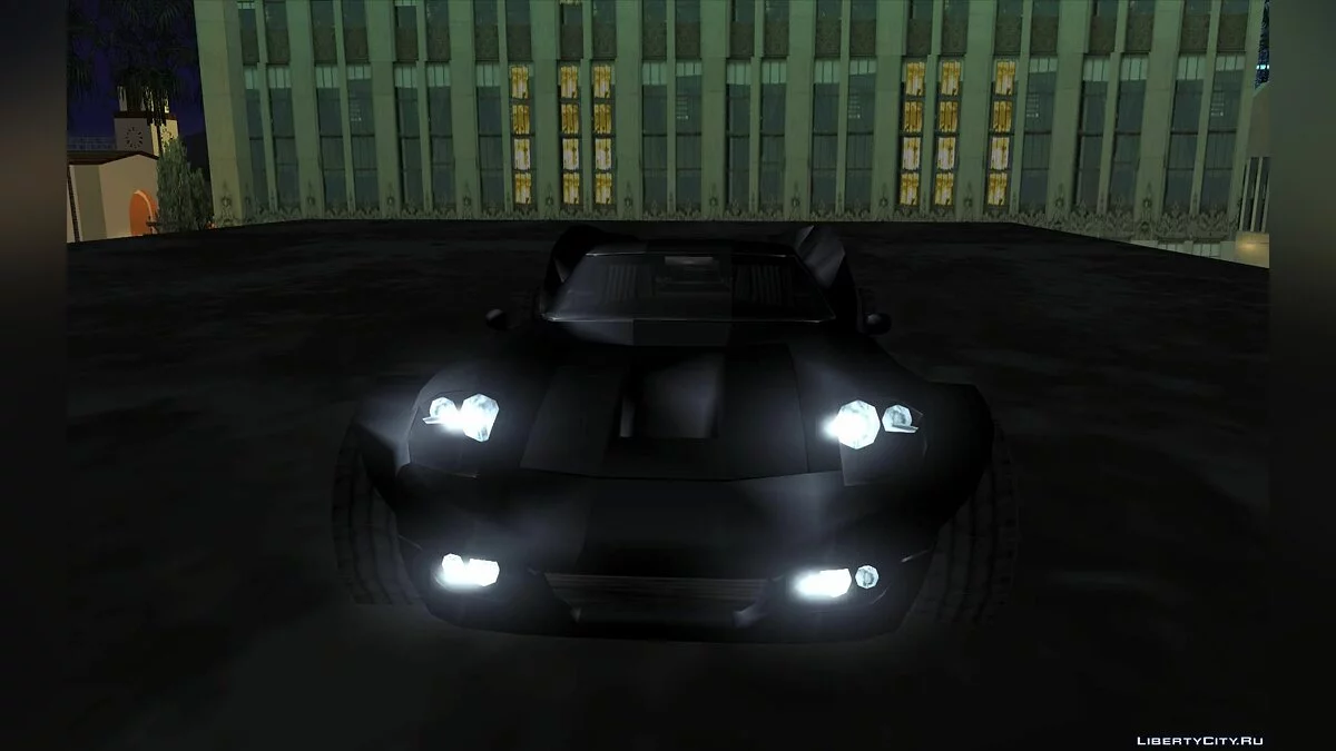 БэтМобиль и БэтЦикл / GTA San Andreas