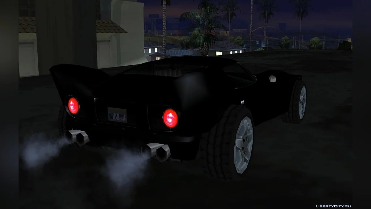 БэтМобиль и БэтЦикл / GTA San Andreas