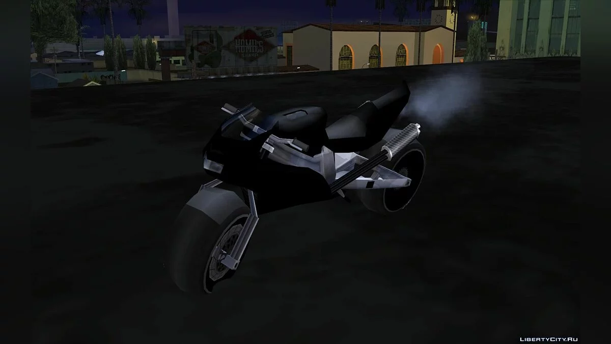 БэтМобиль и БэтЦикл / GTA San Andreas