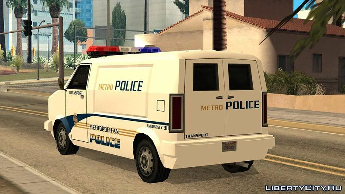 Brute Pony 1993 Metropolitan PD / GTA San Andreas