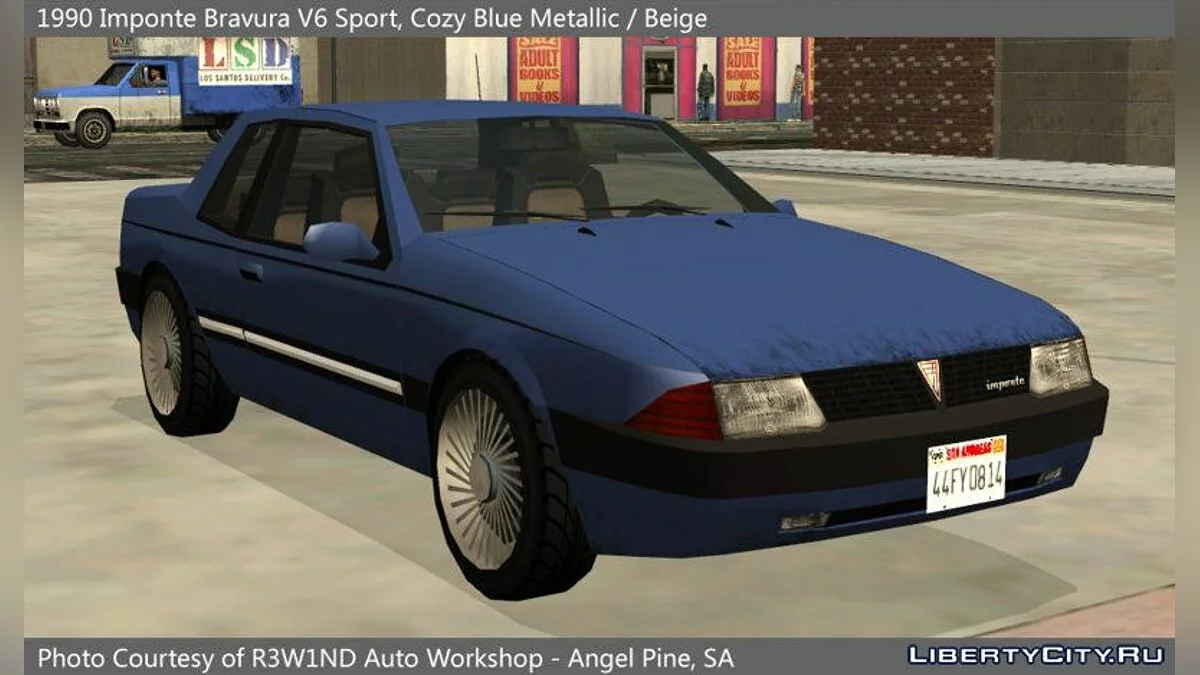 Imponte Bravura V6 Sport 1990 / GTA San Andreas