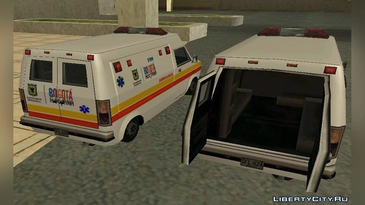 Ambulancia Rumpo Colombiana / GTA San Andreas