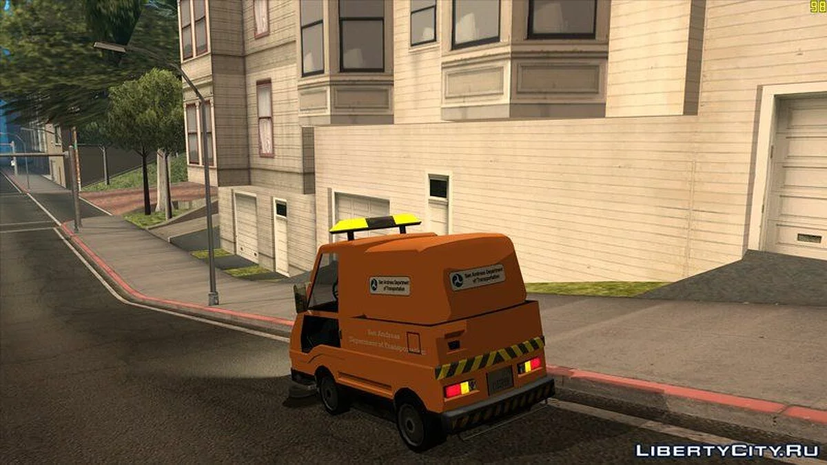 1992 Brute Sweeper SA DOT / GTA San Andreas