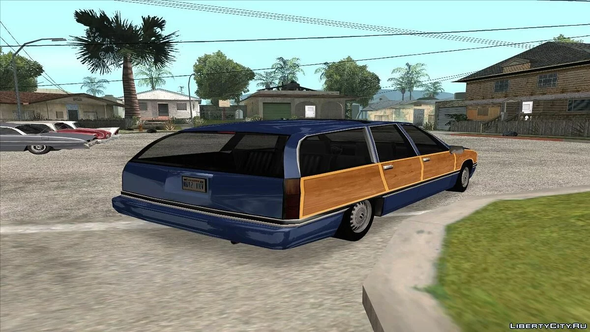 Elegant Station Wagon with Wood Panels / GTA San Andreas