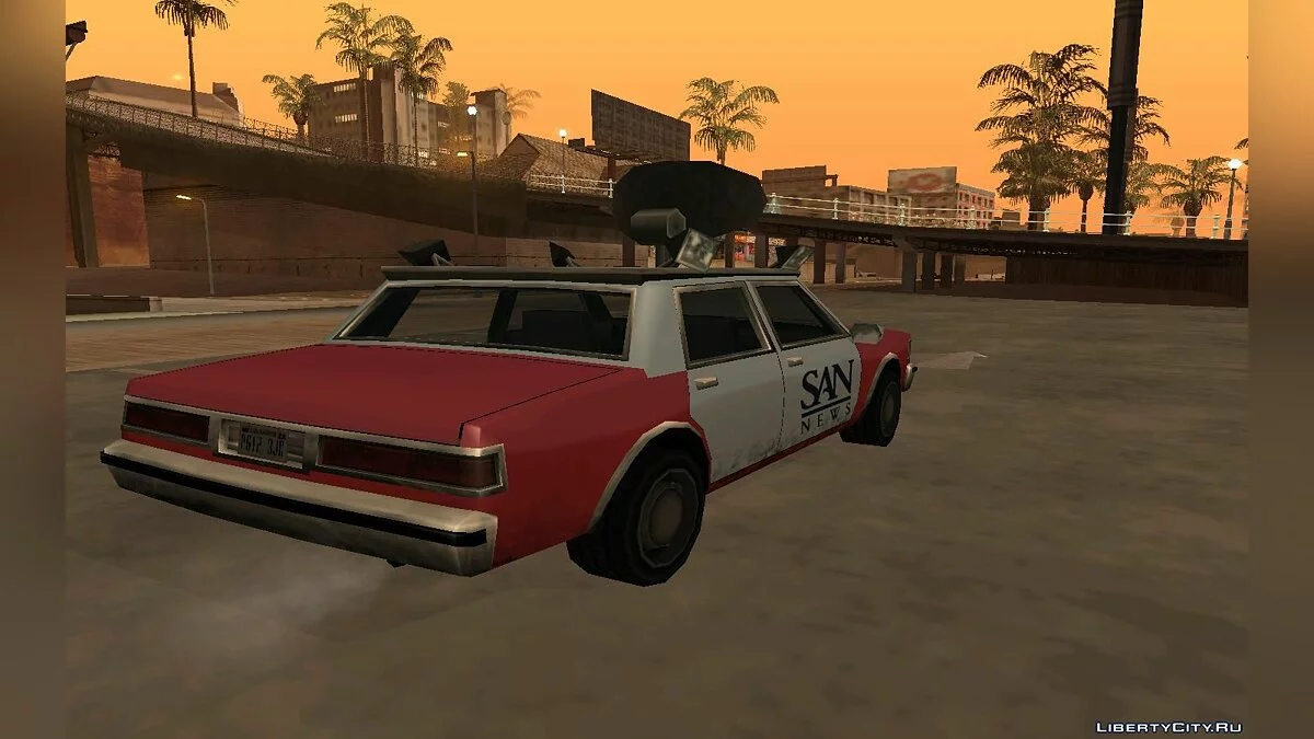 NewsCar / GTA San Andreas