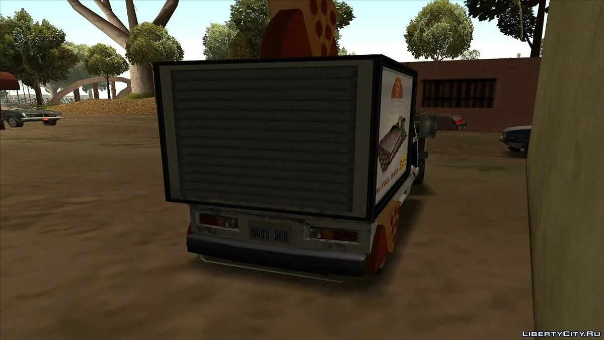 Sweeper Pizza Boy / GTA San Andreas
