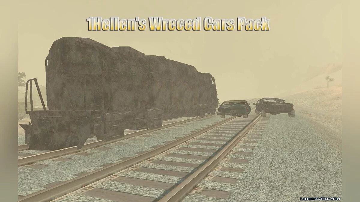 1Hellen's Wreced Cars Pack / GTA San Andreas