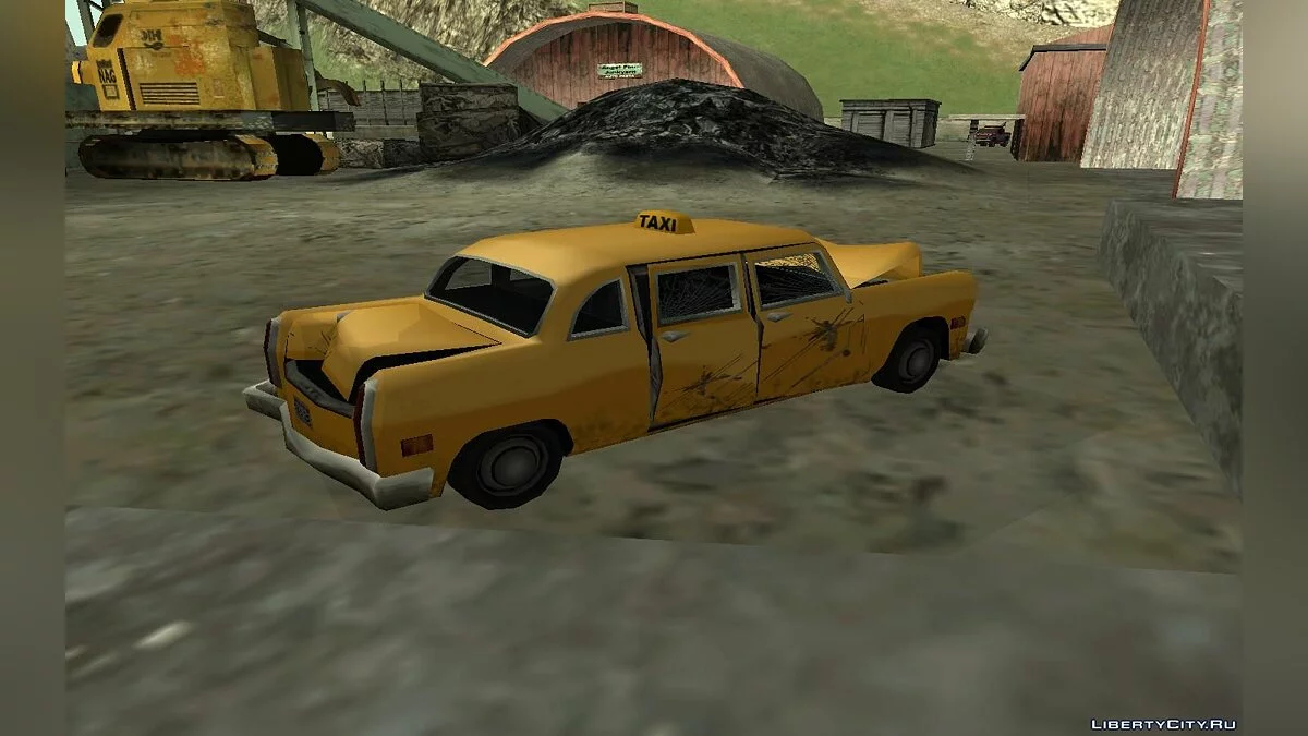 Битая Cabbie / GTA San Andreas