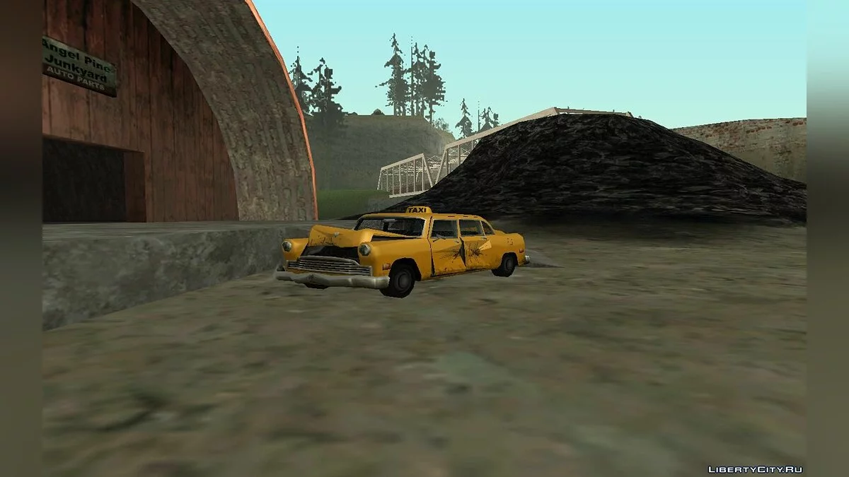 Битая Cabbie / GTA San Andreas