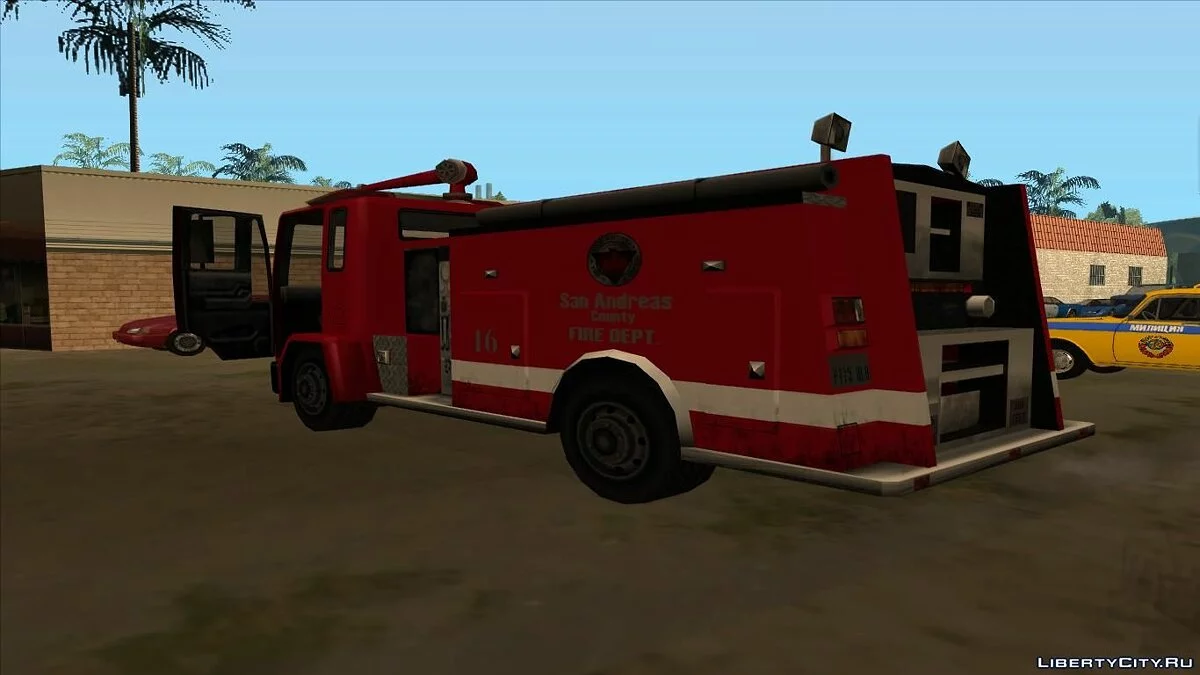 DFT Fire Truck / GTA San Andreas