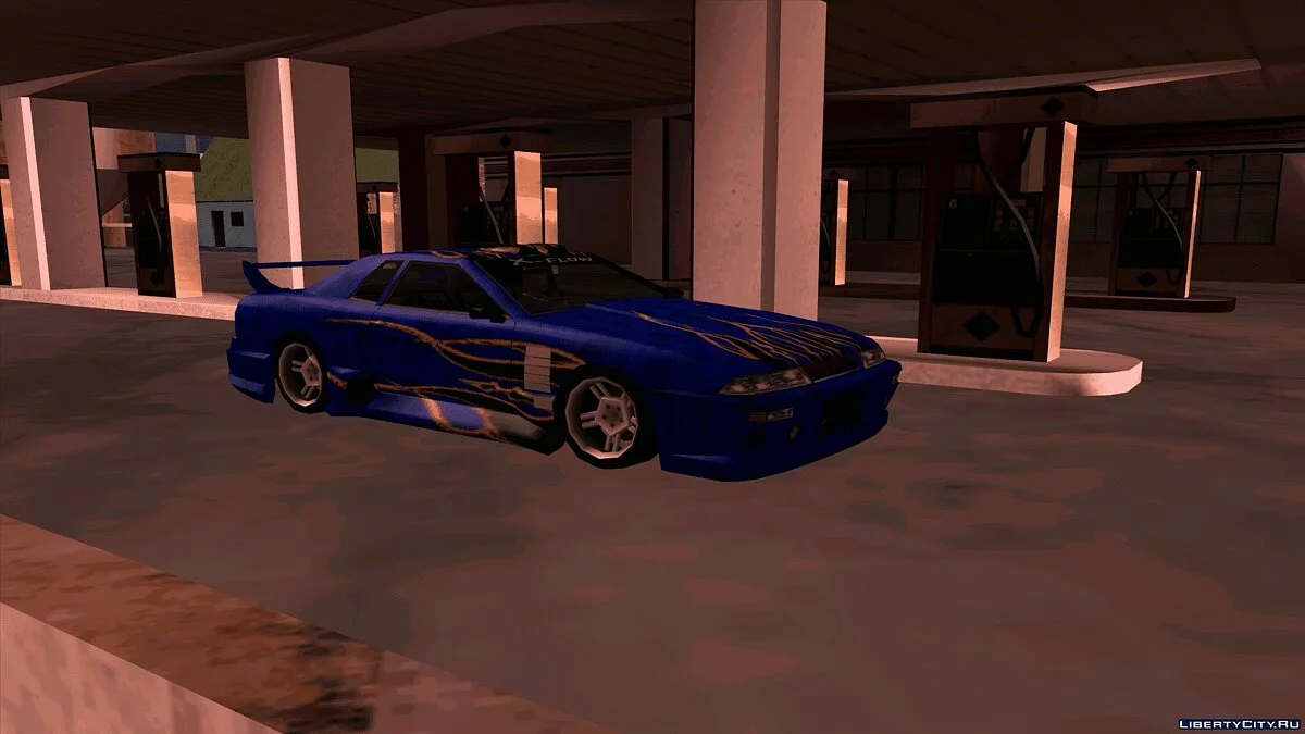 Elegy R33 Low Poly + Bonus / GTA San Andreas