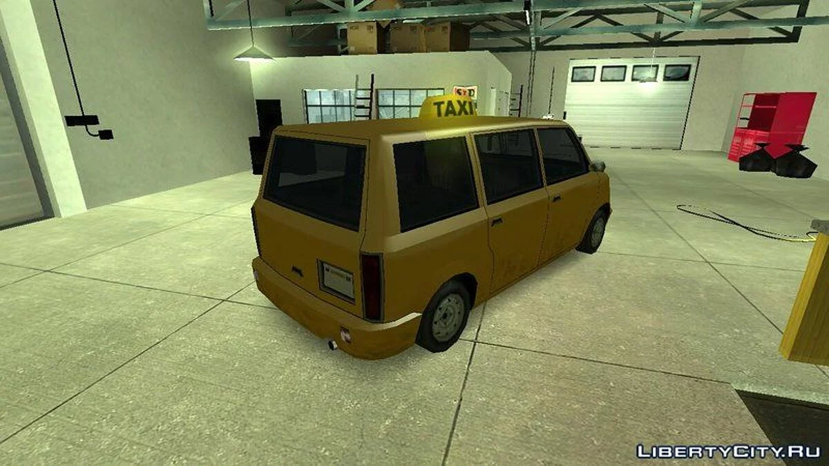 MoonBeam Taxi Van / GTA San Andreas