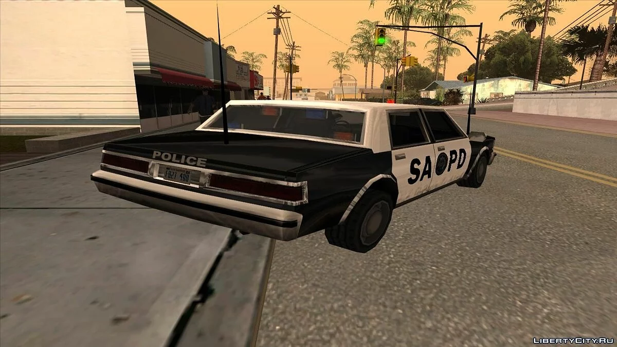 Police LV SAPD Slicktop   / GTA San Andreas