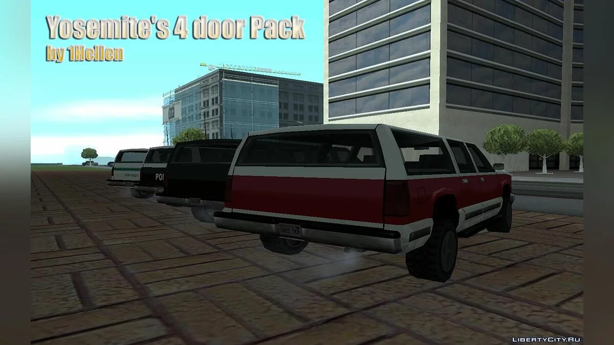 Yosemite's 4 door Pack / GTA San Andreas