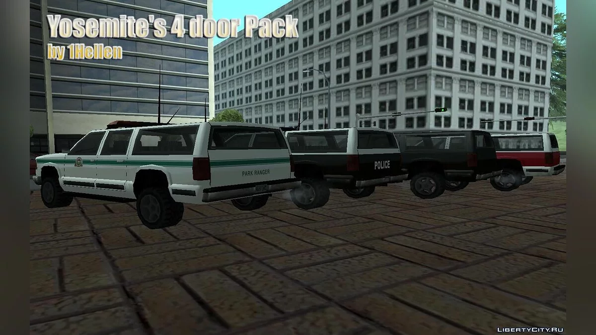 Yosemite's 4 door Pack / GTA San Andreas