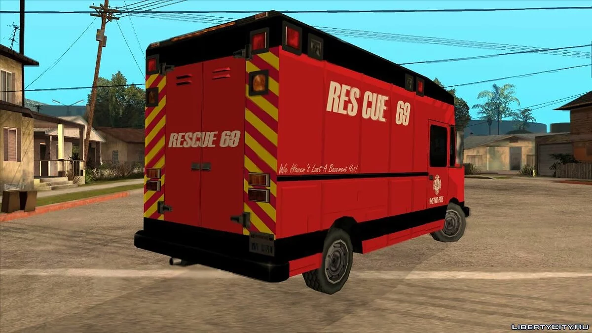 Boxburg Metro Fire Rescue 69 / GTA San Andreas