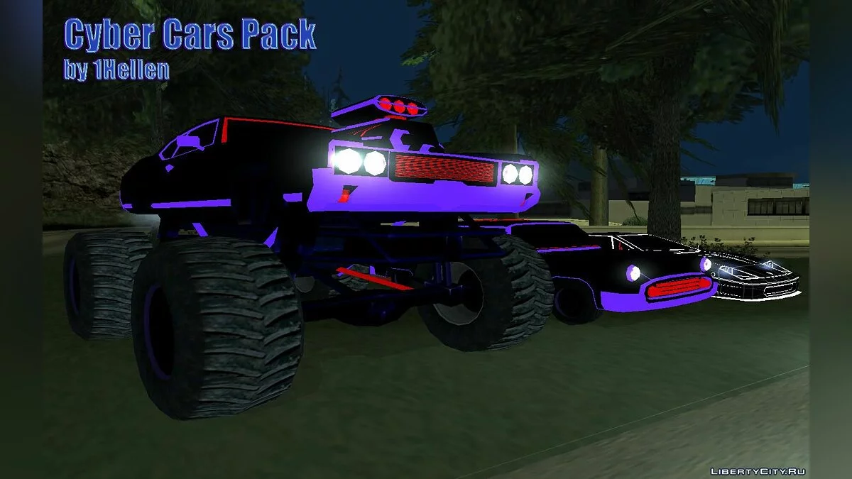 Cyber Cars Pack / GTA San Andreas