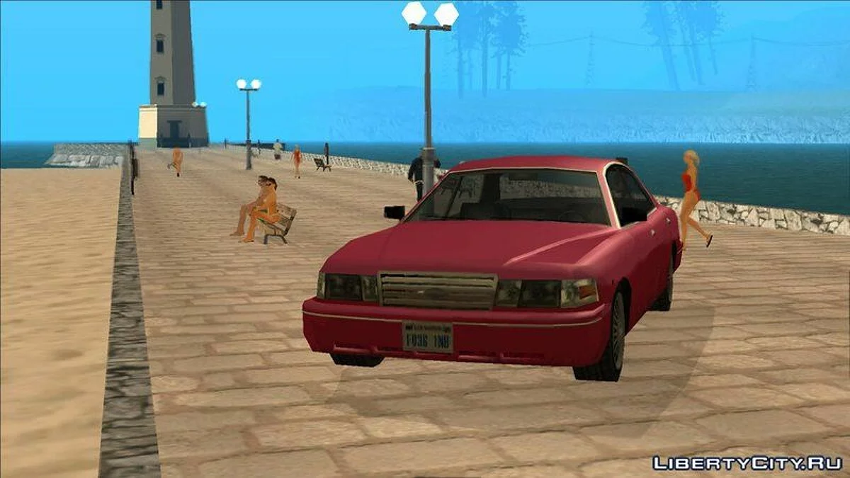 Merit CV (SA style Ford Crown Victoria) / GTA San Andreas